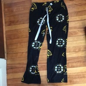 Bruins Pajama Pants SIZE L